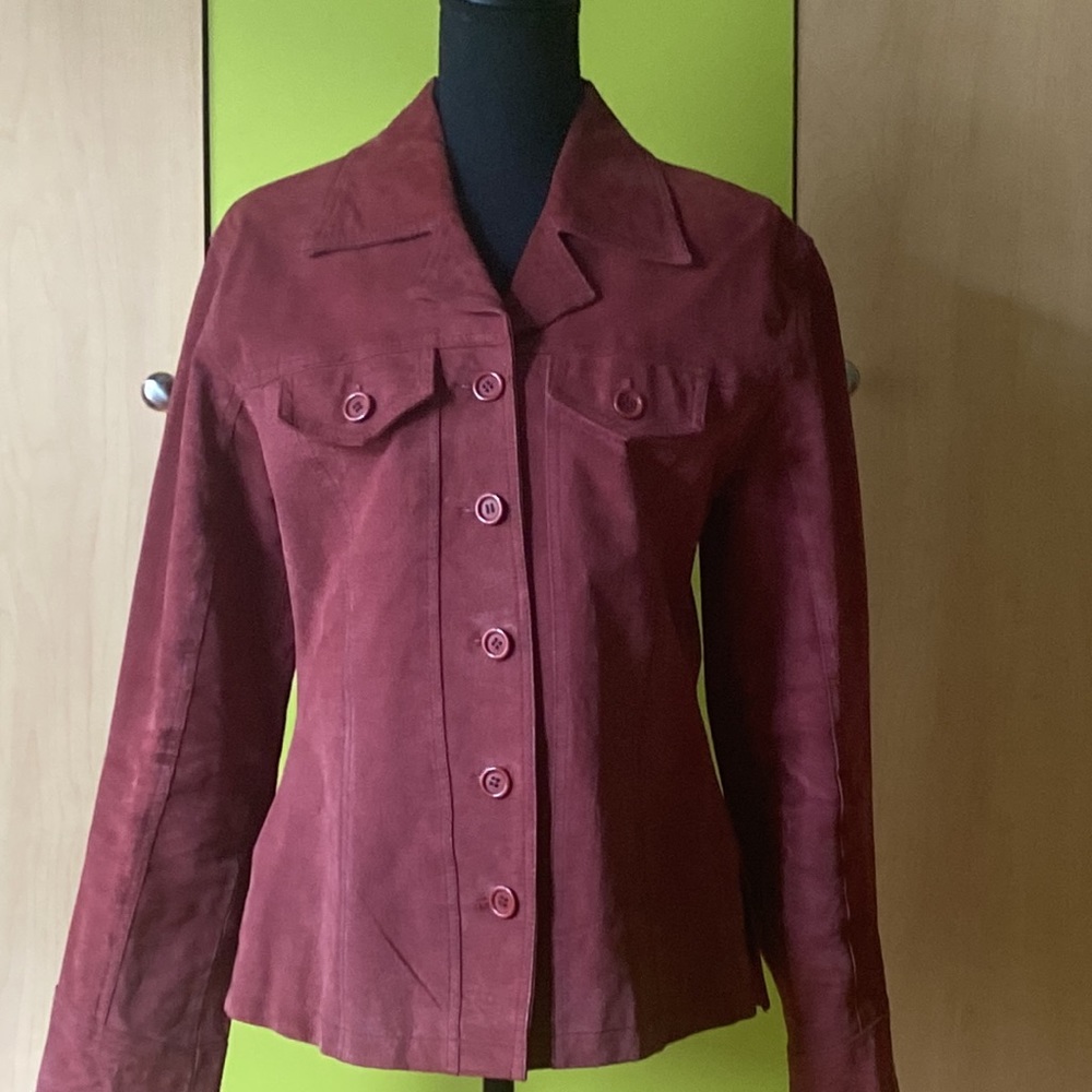 SUEDE JACKET, RARE FIND